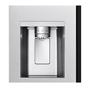 LG 628L InstaView Door in Door™ Side by Side (Metal Sorbet), Energiklass D, Vatten/is utan röranslutning, Smart Diagnosis™ med Wi-Fi, GSXE91MBAD