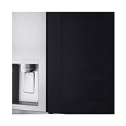 LG 628L InstaView Door in Door™ Side by Side (Metal Sorbet), Energiklass D, Vatten/is utan röranslutning, Smart Diagnosis™ med Wi-Fi, GSXE91MBAD