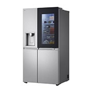LG 628L InstaView Door in Door™ Side by Side (Metal Sorbet), Energiklass D, Vatten/is utan röranslutning, Smart Diagnosis™ med Wi-Fi, GSXE91MBAD