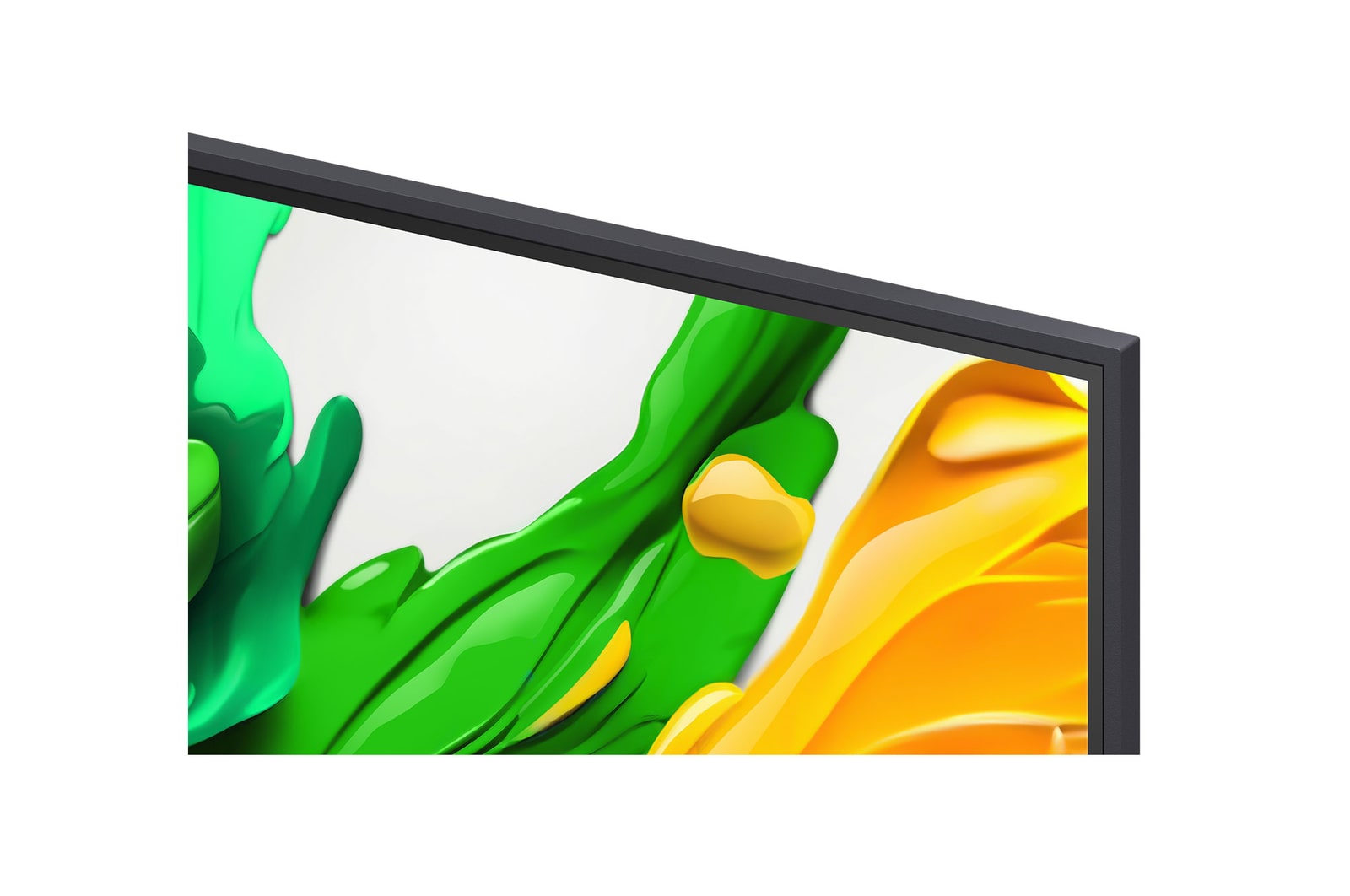 Screen zoom view of LG QNED evo QNED85 TV