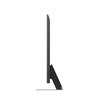 Side view of LG QNED evo QNED85 TV