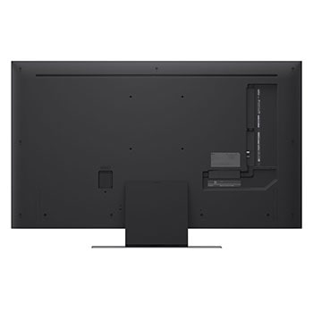 rear view of LG QNED evo QNED85 TV