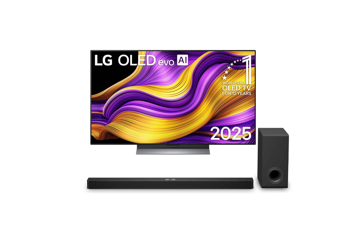 TV and soundbar