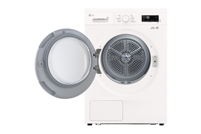 LG 9 kg Torktumlare (Essence White) - Energiklass C/A+++, Värmepumpsteknologi och Smart Diagnosis™ med Wi-Fi, RHX1009NWH