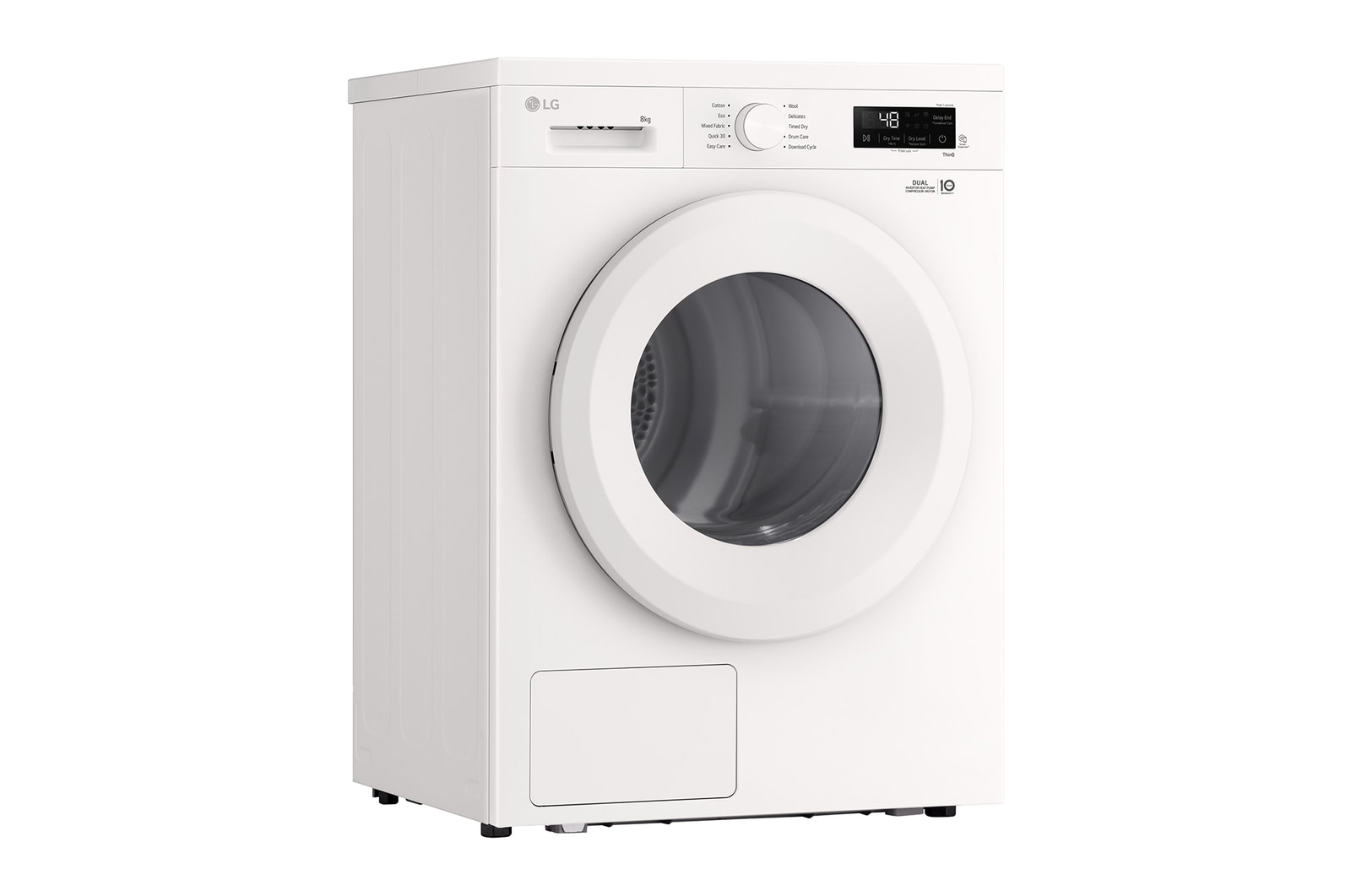 LG 9 kg Torktumlare (Essence White) - Energiklass C/A+++, Värmepumpsteknologi och Smart Diagnosis™ med Wi-Fi, RHX1009NWH