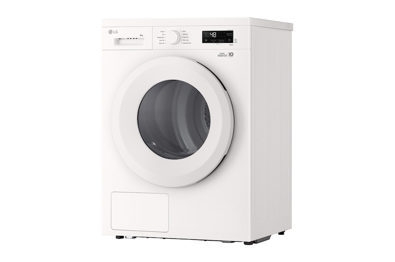 LG 9 kg Torktumlare (Essence White) - Energiklass C/A+++, Värmepumpsteknologi och Smart Diagnosis™ med Wi-Fi, RHX1009NWH