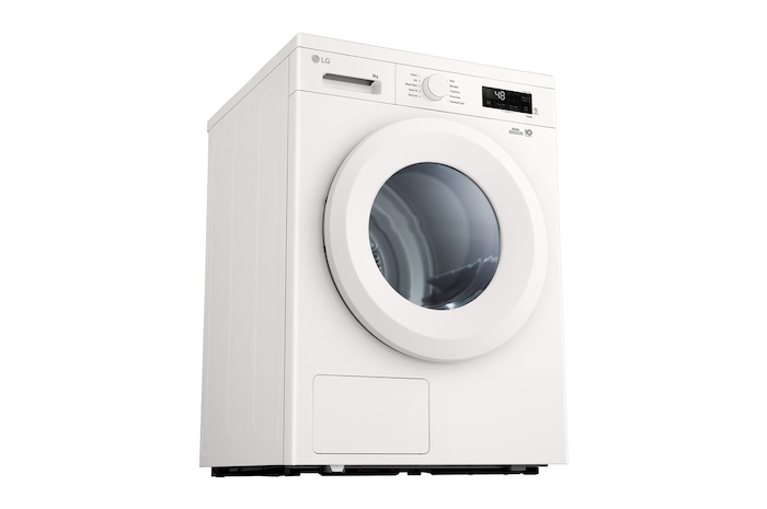 LG 9 kg Torktumlare (Essence White) - Energiklass C/A+++, Värmepumpsteknologi och Smart Diagnosis™ med Wi-Fi, RHX1009NWH