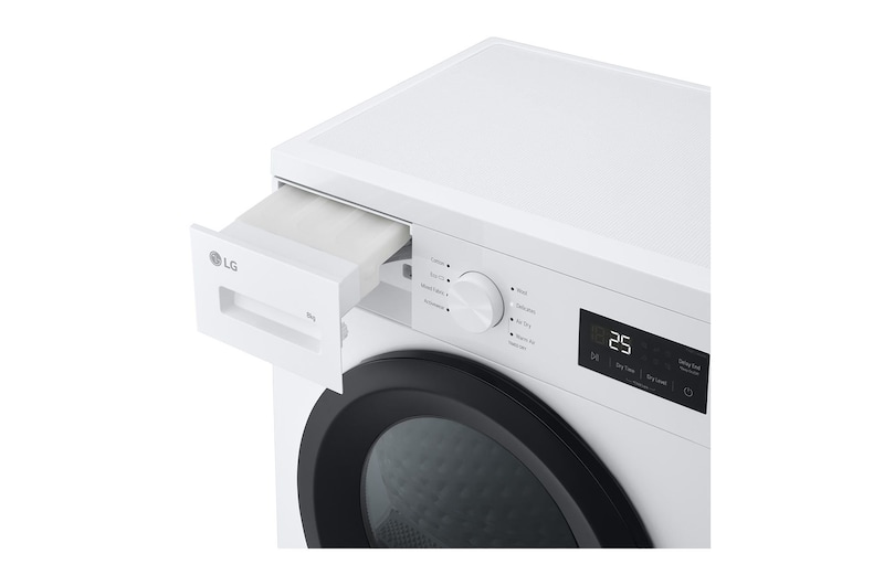 8 kg Torktumlare (Vit) - Energiklass D/A++, Heat Pump med Heat Pump