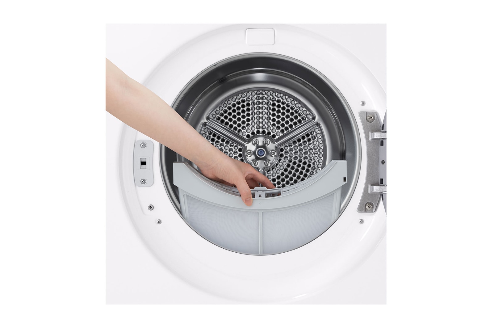 LG 9 kg Torktumlare (Essence White) - Energiklass A+++, LCD-vred, DUAL Inverter Heat Pump™ och Smart Diagnosis™ med Wi-Fi, RHX7009TWS