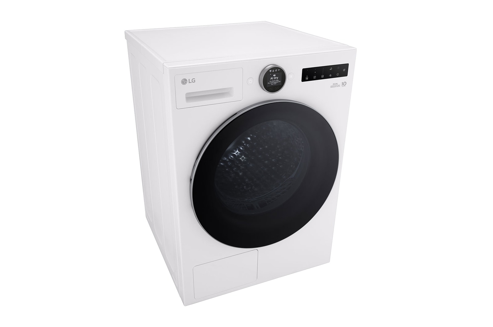 LG 9 kg Torktumlare (Essence White) - Energiklass A+++, LCD-vred, DUAL Inverter Heat Pump™ och Smart Diagnosis™ med Wi-Fi, RHX7009TWS