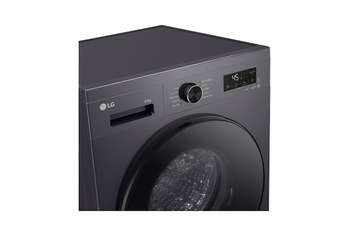 9 kg / 5 kg Kombinerad tvätt/tork(Middle Black) - Steam, Energiklass A/E, 6 Motion DD™, Smart Diagnosis™ med Wi-Fi
