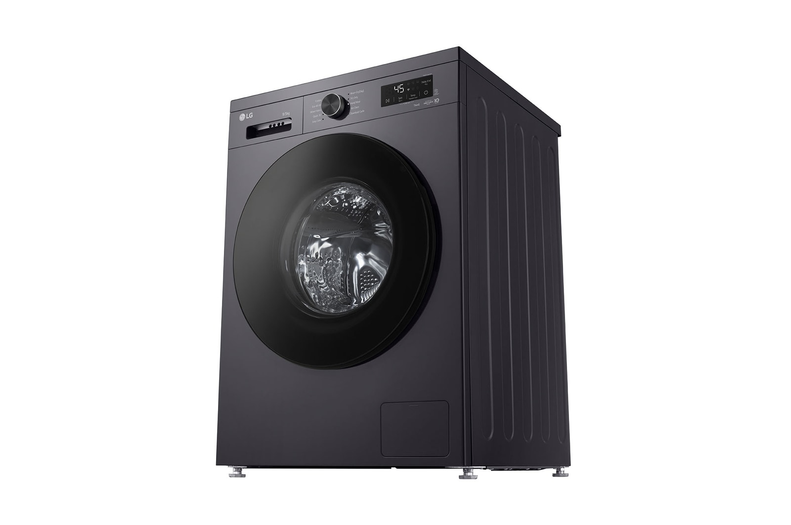 9 kg / 5 kg Kombinerad tvätt/tork(Middle Black) - Steam, Energiklass A/E, 6 Motion DD™, Smart Diagnosis™ med Wi-Fi