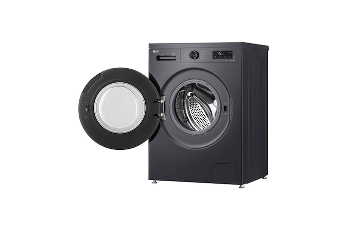 9 kg / 5 kg Kombinerad tvätt/tork(Middle Black) - Steam, Energiklass A/E, 6 Motion DD™, Smart Diagnosis™ med Wi-Fi