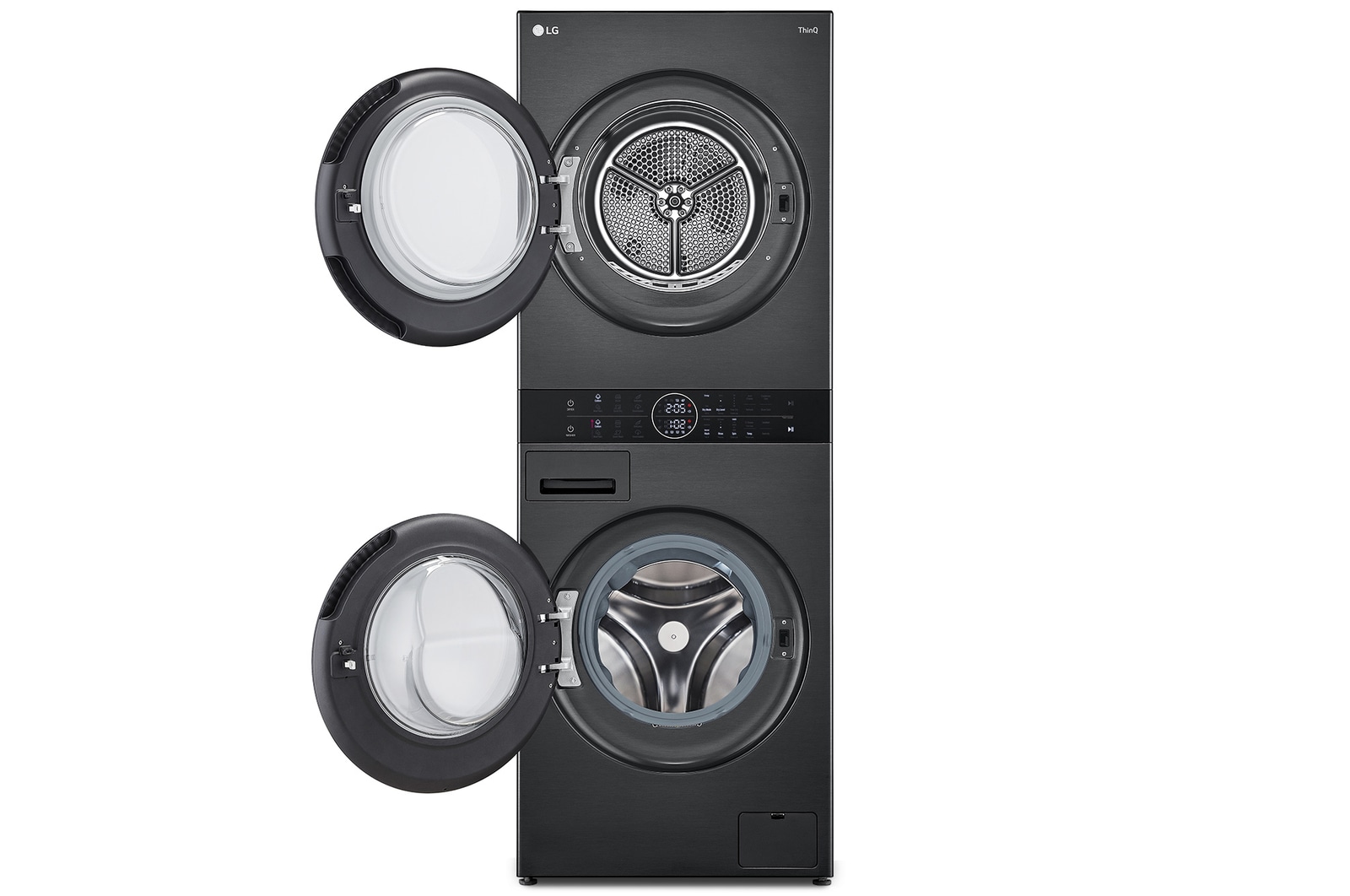 front double door open