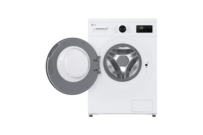 9 kg Tvättmaskin(Vit) - Steam, Energiklass A