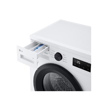 9 kg Tvättmaskin(Vit) - Steam, Energiklass A