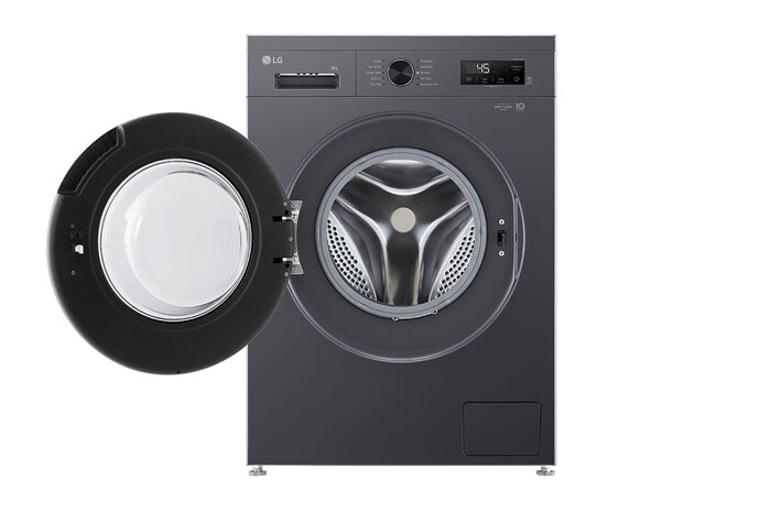 front door open view