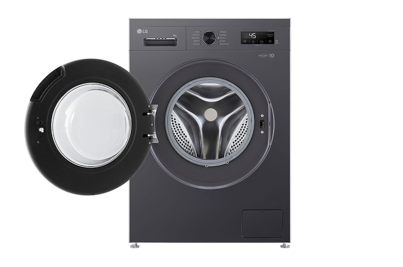 front door open view