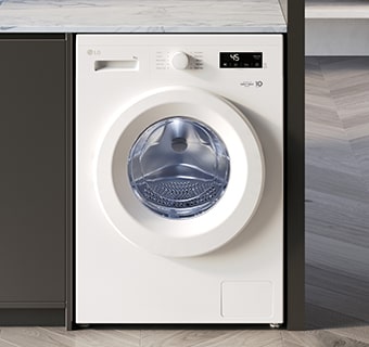 Den visar tvättmaskinens insida