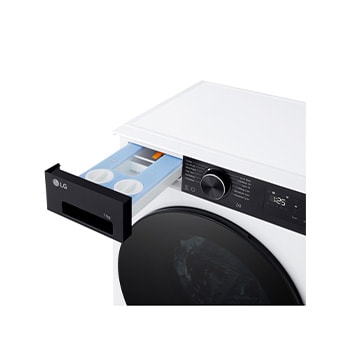 LG 11kg Tvättmaskin (Vit) | Energiklass A, Auto Dose, TurboWash360™, AI DD™, Smart Diagnosis™ med Wi-Fi