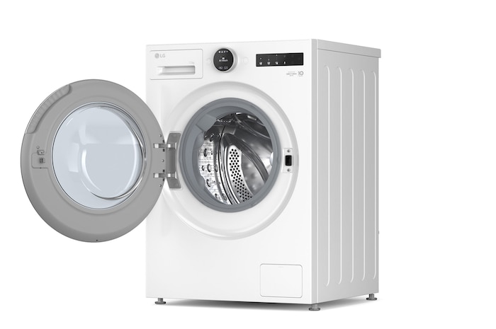 Front view with door open