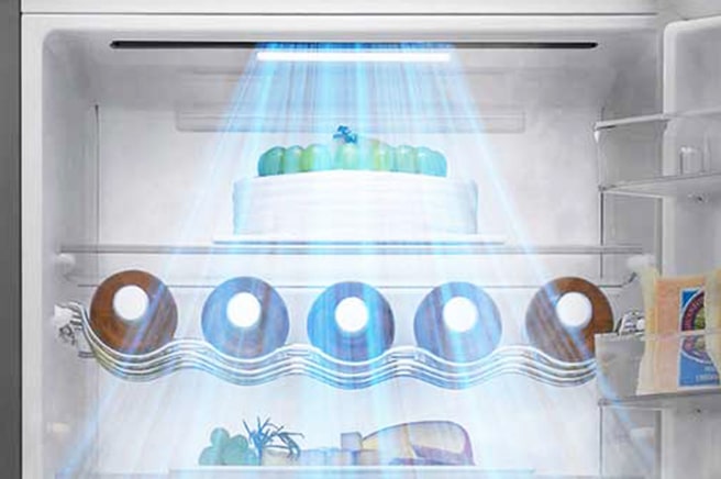 Bilden visar DoorCooling+™-funktionen.