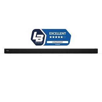 Vy framifrån av LG Sound Suite H7, 9.1.6 Dolby Atmos Soundbar - Kärnan i ditt trådlösa Sound Suite system H7