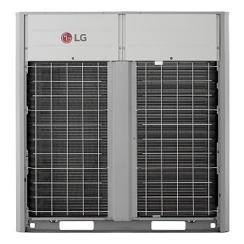 Vy från höger av LG Monobloc 51 kW PHCSL0 ENCXLEU + HM513MR UXC0 utomhusenhet.