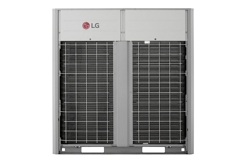 Vy från höger av LG Monobloc 51 kW PHCSL0 ENCXLEU + HM513MR UXC0 utomhusenhet.