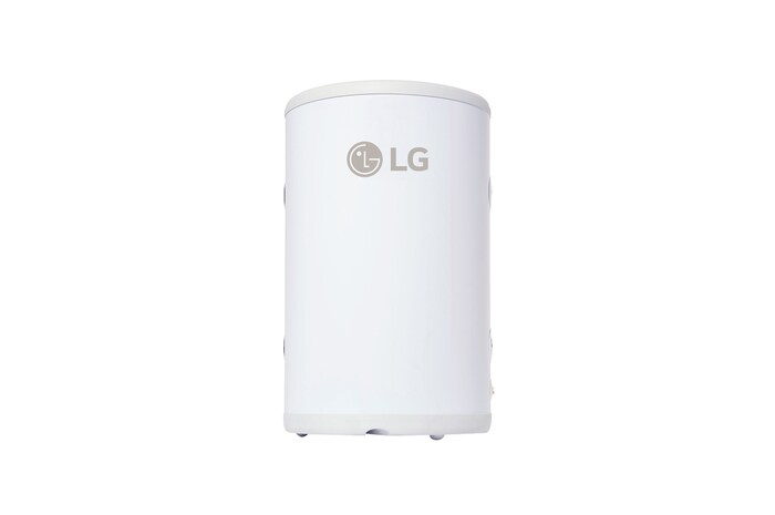 Front view of LG Air to Water Heat Pumps Water Tank 