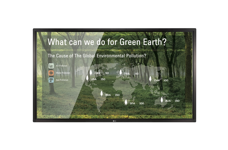 LG 84" 350 nits Interactive Digital Board, 84TR3B