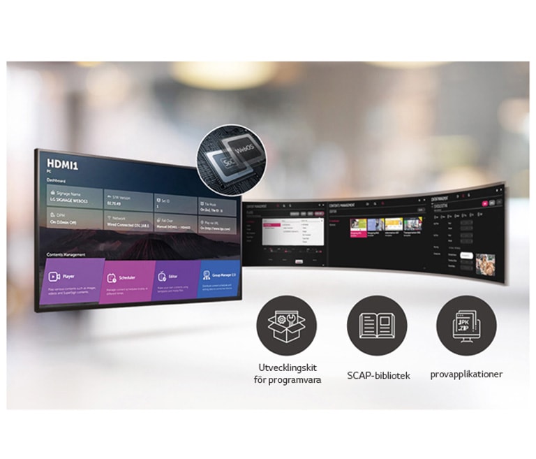 SoC med hög prestanda och webOS.1