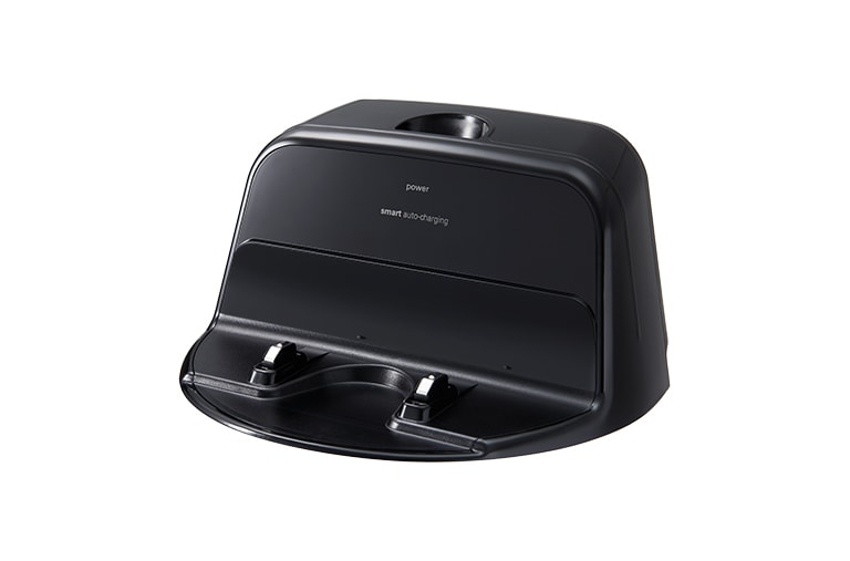 LG Extra effektiv rengöring i hörn med dubbla kameror som skapar en karta av hemmet. Inlärningsfunktion ger exakt navigering. Tillbehör för torrmoppning., VR6270LVMB