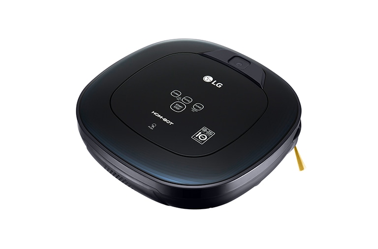 LG Ny robotdammsugare i ocean black färg med Smart Inverter Motor™ och ännu noggrannare rengöring i hörnen, VR8600OB