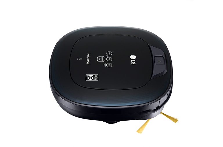 LG Ny robotdammsugare i ocean black färg med Smart Inverter Motor™ och ännu noggrannare rengöring i hörnen, VR8600OB