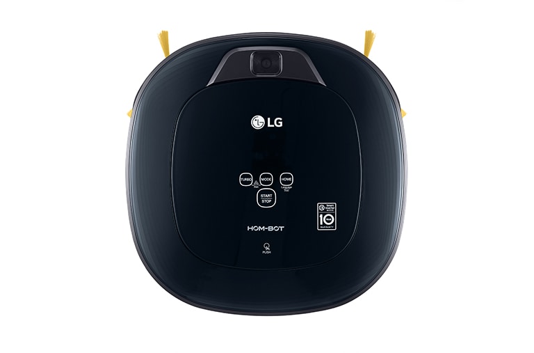 LG Ny robotdammsugare i ocean black färg med Smart Inverter Motor™ och ännu noggrannare rengöring i hörnen, VR8600OB