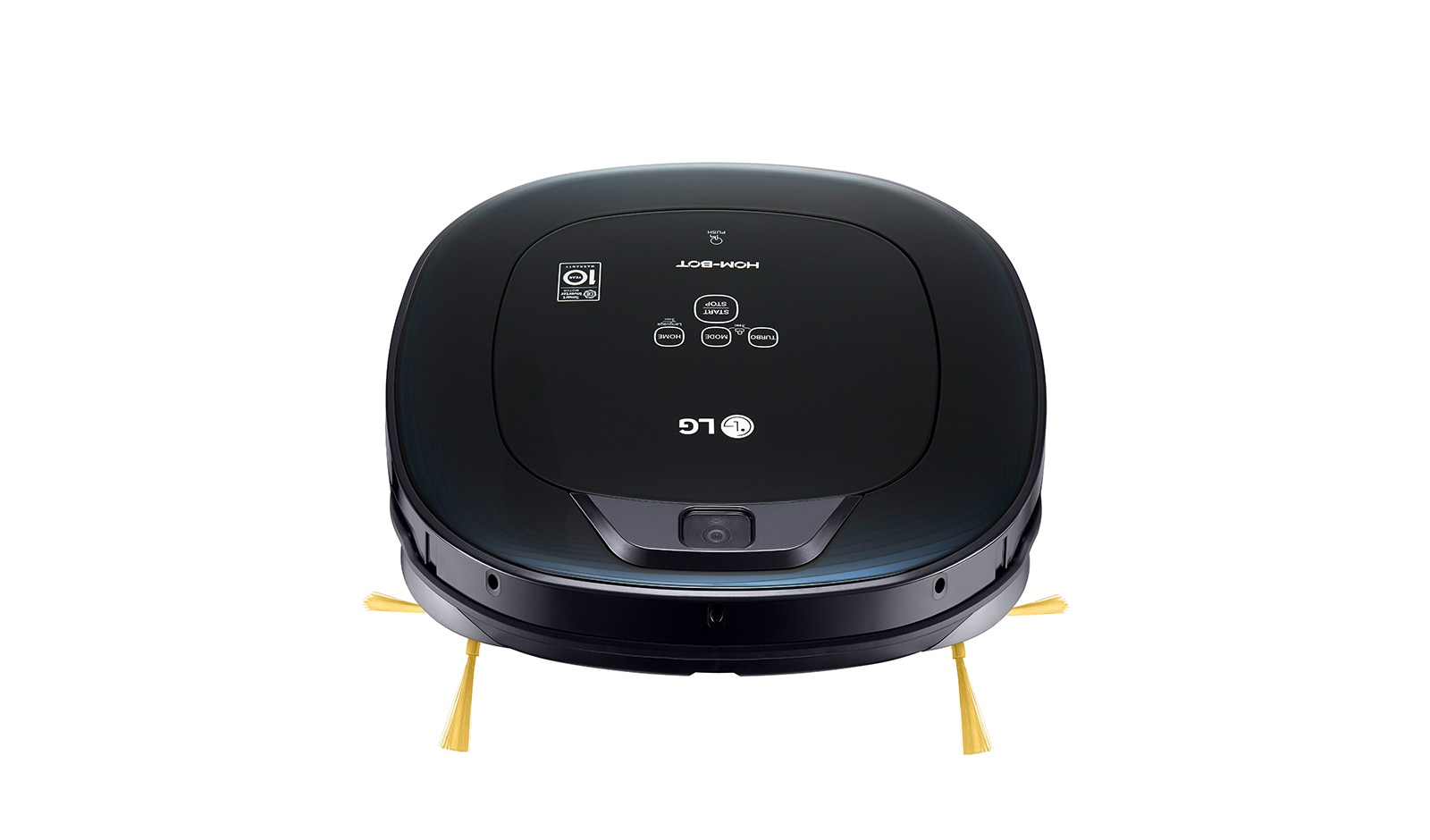 LG Ny robotdammsugare i ocean black färg med Smart Inverter Motor™ och ännu noggrannare rengöring i hörnen, VR8600OB