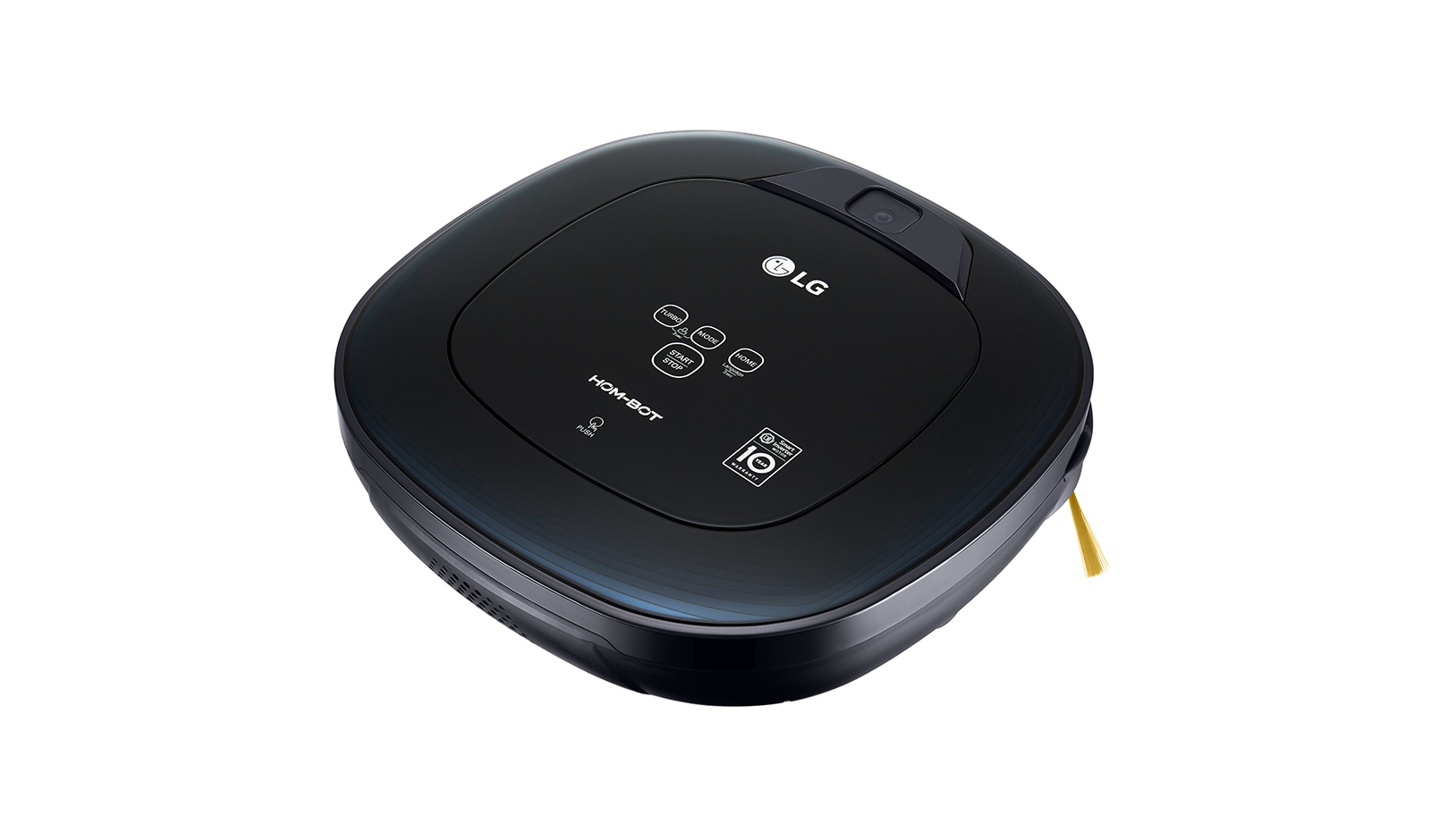 LG Ny robotdammsugare i ocean black färg med Smart Inverter Motor™ och ännu noggrannare rengöring i hörnen, VR8600OB