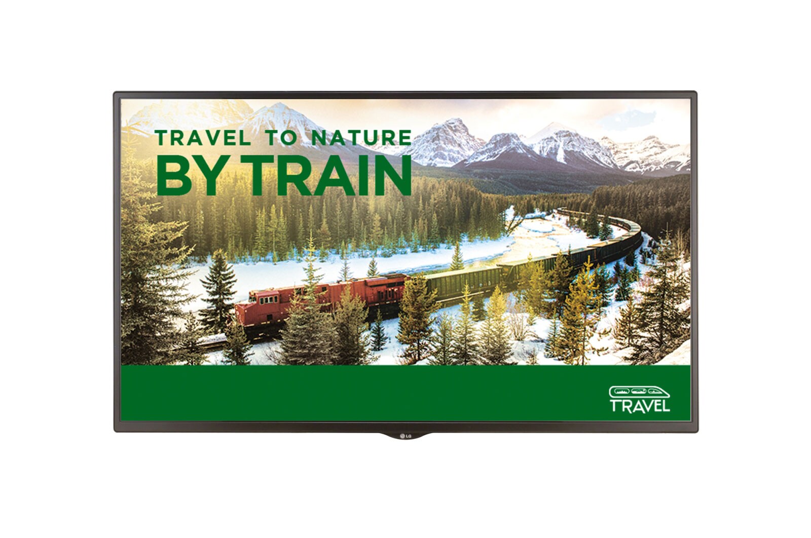Vy framifrån av 49&#34; 700 nits FHD 60 Hz Standard Signage 49SH7E-B