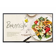 Vy framifrån av 49&#34; 450 nits FHD Standard Signage 49SM5KE-B