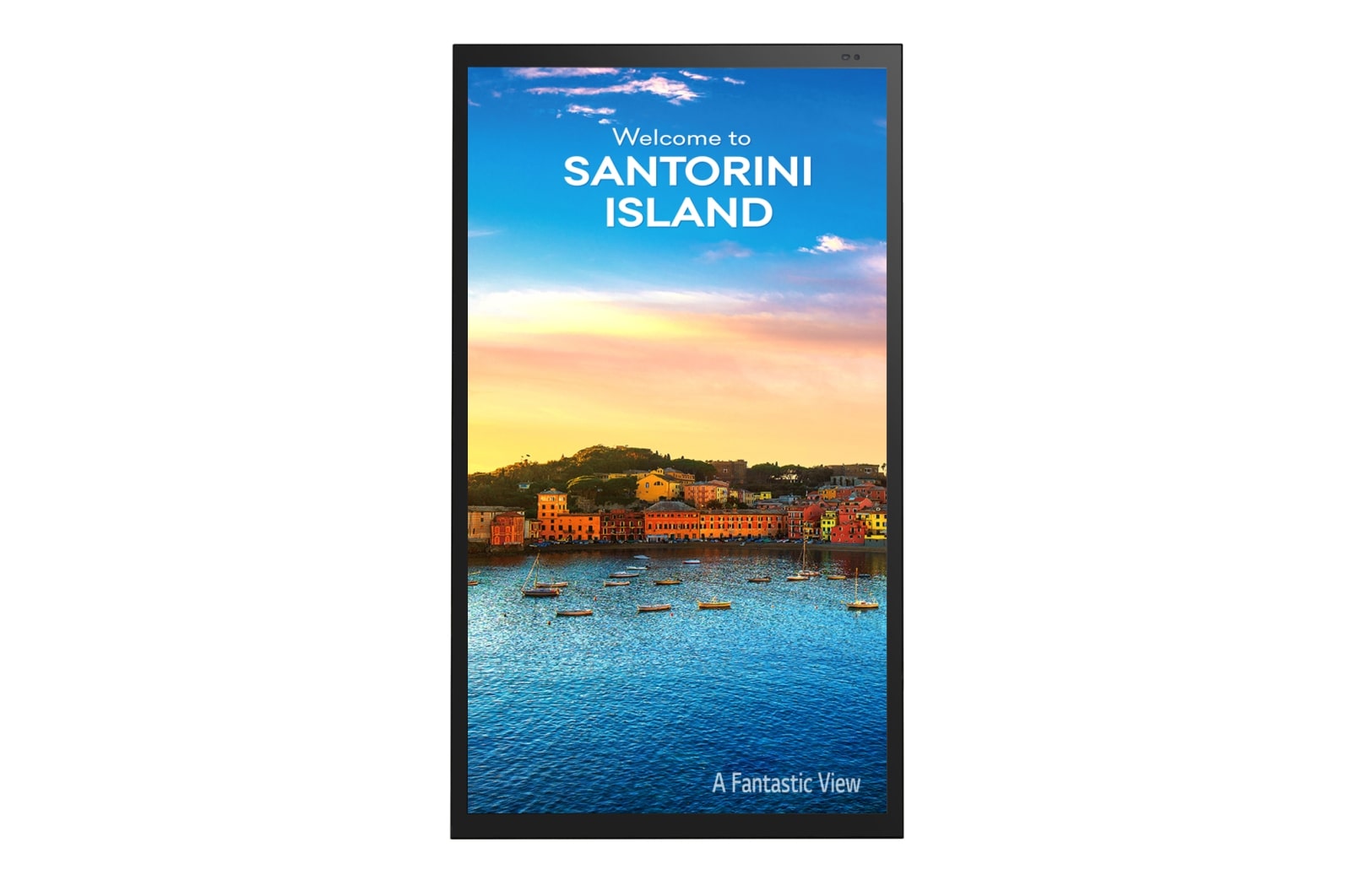 Vy framifrån av 49&#34; 4000 nits FHD IP-rated Outdoor Display 49XE4F-B