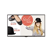 Vy framifrån av 55&#34; 450 nits FHD Standard Signage 55SL5B