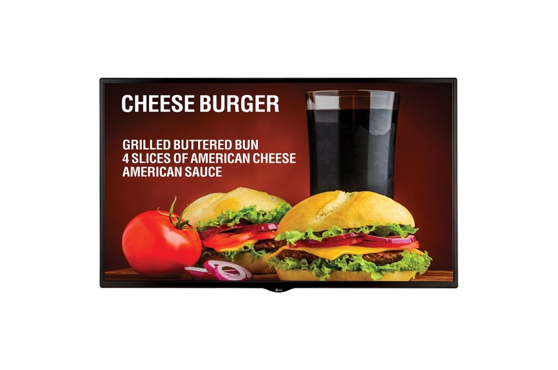 LG 55" 450 nits Standard Signage, 55SM5D-B