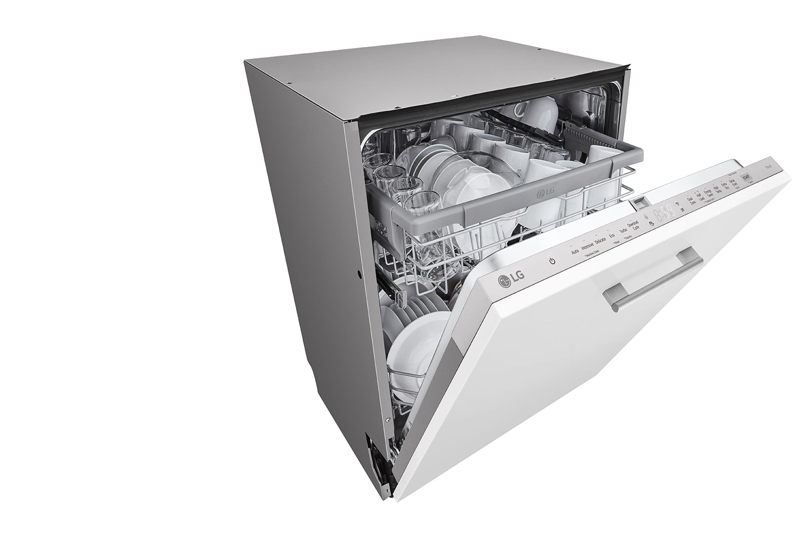 LG QuadWash™ Diskmaskin (för inbyggnad), Energiklass D och Smart Diagnosis™ med Wi-Fi, DB242TX