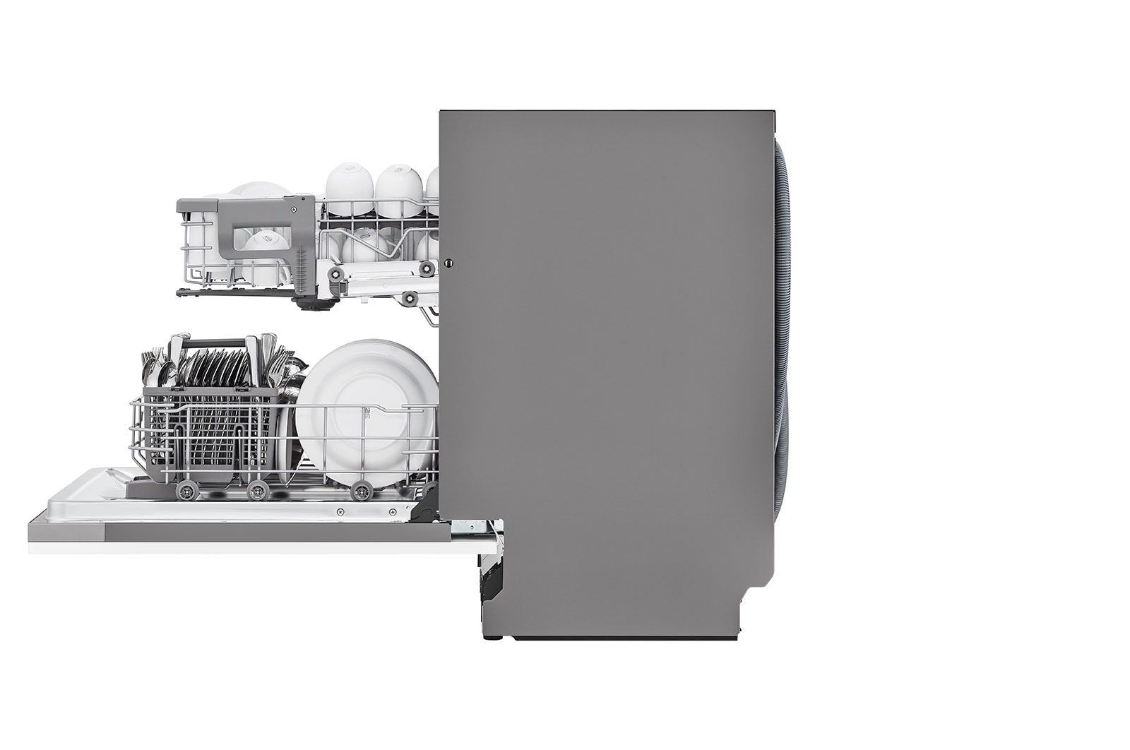 LG QuadWash™ Diskmaskin (för inbyggnad), Energiklass D och Smart Diagnosis™ med Wi-Fi, DB242TX