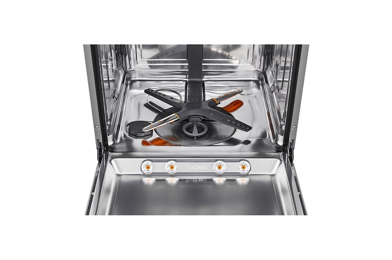 LG QuadWash™ Steam-diskmaskin (för inbyggnad), Energiklass A, Auto Open Dry funktion och Smart Diagnosis™ med Wi-Fi, DB475TXS