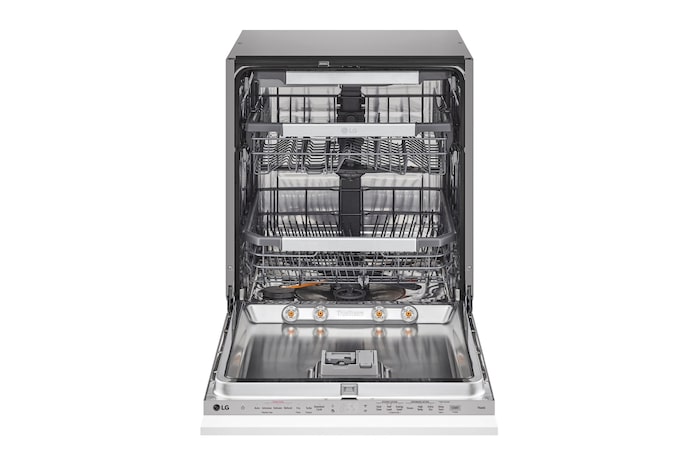 LG QuadWash™ Steam-diskmaskin (för inbyggnad), Energiklass A, Auto Open Dry funktion och Smart Diagnosis™ med Wi-Fi, DB475TXS