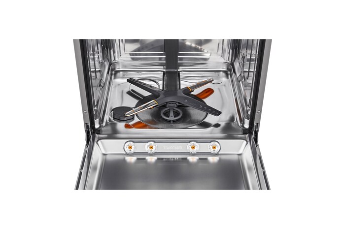 LG QuadWash™ Steam-diskmaskin (för inbyggnad), Energiklass A, Auto Open Dry funktion och Smart Diagnosis™ med Wi-Fi, DB475TXS