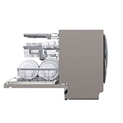 LG QuadWash™ Diskmaskin (Platinum Silver), Energiklass D, Auto Open Dry funktion och Smart Diagnosis™ med Wi-Fi, DU325FP