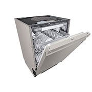 LG QuadWash™ Diskmaskin (Platinum Silver), Energiklass D, Auto Open Dry funktion och Smart Diagnosis™ med Wi-Fi, DU325FP